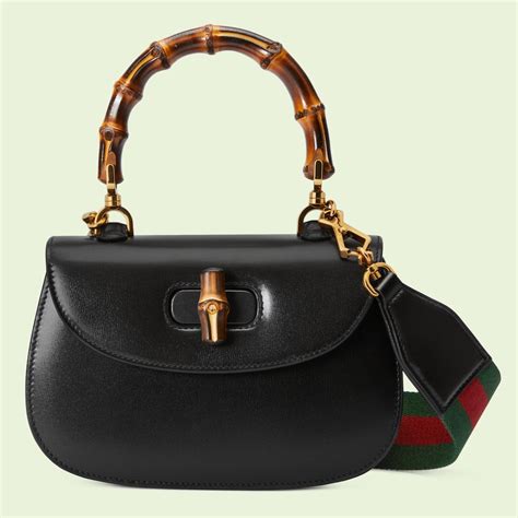 borsa gucci in pelle nera|Gucci borse a mano.